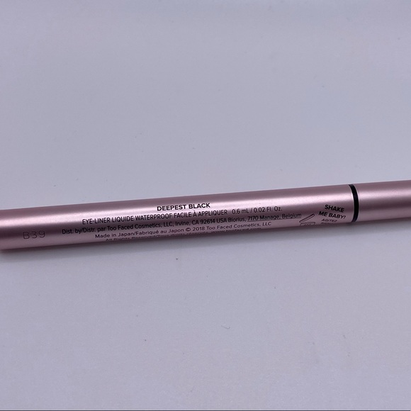 Too Faced | Better Than Sex Easy Glide Waterproof Liquid Eyeliner <NEW> - Picture 2 of 2